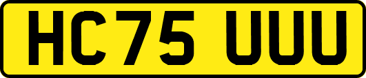 HC75UUU
