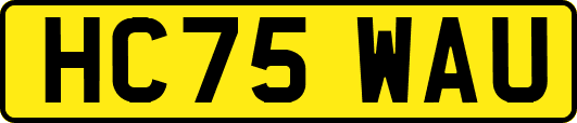 HC75WAU