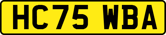 HC75WBA