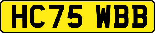 HC75WBB