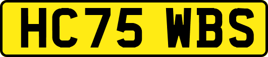 HC75WBS