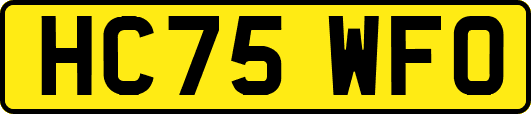 HC75WFO