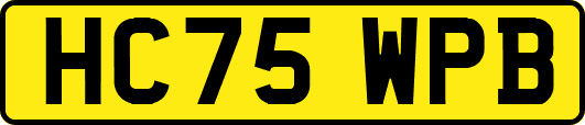 HC75WPB