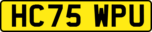 HC75WPU