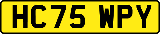 HC75WPY