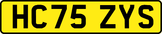HC75ZYS