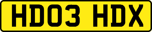 HD03HDX