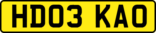 HD03KAO
