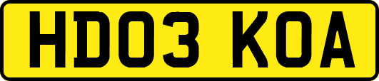 HD03KOA