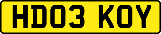 HD03KOY