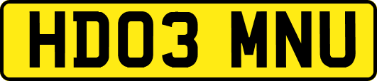 HD03MNU