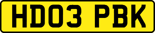 HD03PBK