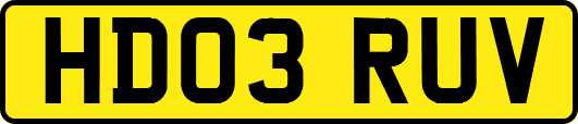 HD03RUV