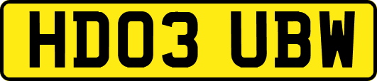 HD03UBW
