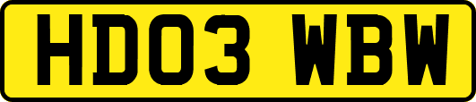 HD03WBW