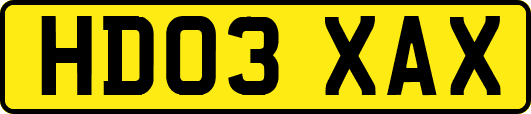 HD03XAX