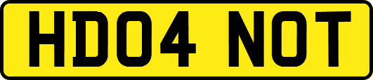 HD04NOT