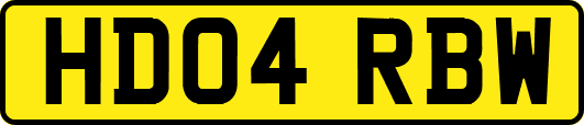 HD04RBW