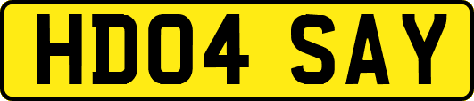 HD04SAY