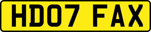 HD07FAX
