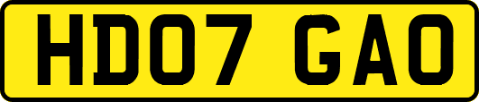 HD07GAO