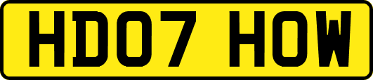 HD07HOW