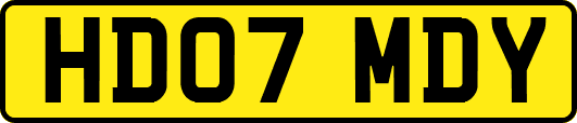 HD07MDY