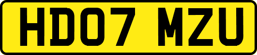 HD07MZU