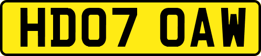 HD07OAW