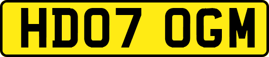 HD07OGM