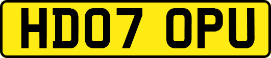 HD07OPU