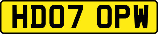 HD07OPW