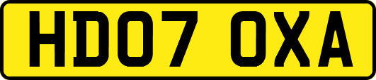 HD07OXA
