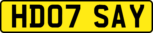 HD07SAY