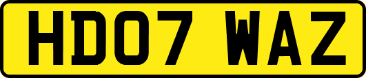 HD07WAZ