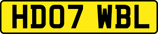 HD07WBL