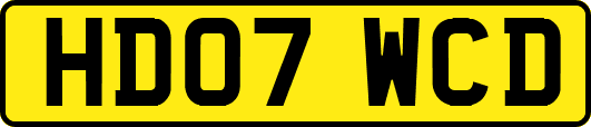 HD07WCD