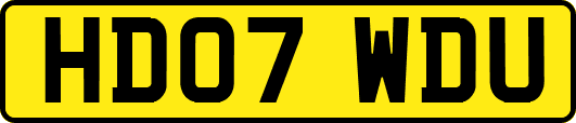 HD07WDU