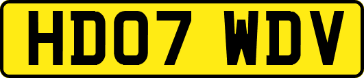 HD07WDV
