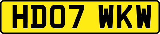 HD07WKW