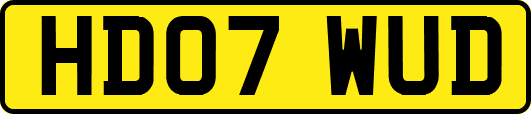 HD07WUD