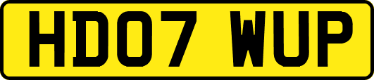 HD07WUP