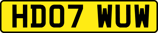 HD07WUW