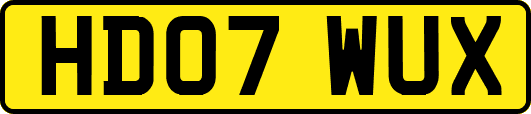 HD07WUX