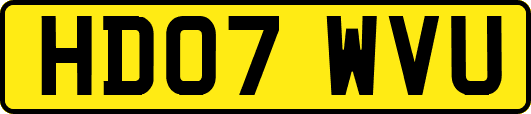 HD07WVU