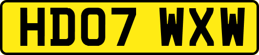 HD07WXW
