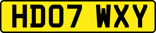 HD07WXY