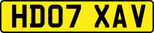 HD07XAV