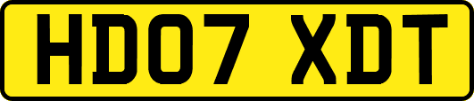 HD07XDT