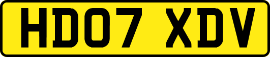 HD07XDV